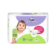 BELLA PANDA JUNIOR 5 Dětské pleny 12-25 kg, 36 ks