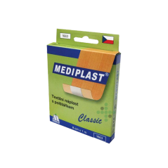 Plaster tekstylny Mediplast 8 cm x 1 m - ścinanie