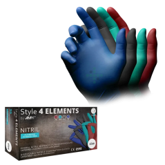 Rękawice nitrylowe Style 4-Elements PREMIUM, 96 szt.