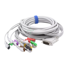 COMEN H12-EKG kábel pre elektródy 10-klipov
