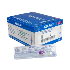 Intravenózní kanyla s portem 26G, fialová, 50 ks