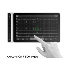 Software pro analýzu EKG na počítači Platforma AI-ECG s umělou inteligencí