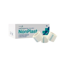 NonPlast náplast netkaný textil 5cmx9,15m - 6 ks