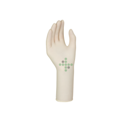 Rukavice Handsafe latex, pudrované, 1 ks
