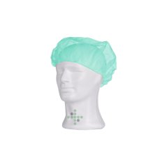 Operačná čiapka baret, zelená - 100 ks