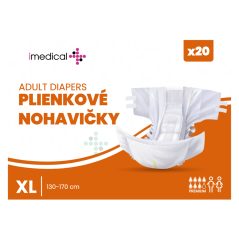 Plienkové nohavičky 20 ks - veľkosť XL