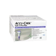 Odberové lancety ACCU-CHEK SAFE-T-PRO PLUS, 200 ks