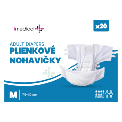 Plienkové nohavičky 20 ks - veľkosť M
