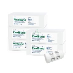 Bandaż elastyczny FlexiBand 5 m, różne szerokości - 10 szt.