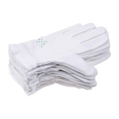 Bavlněné rukavice Eco-Plus, 1 balení, více velikostí