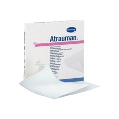 Atrauman 5x5 cm, 10 ks - mastný tyl na rány
