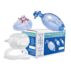 Resuscitačný set PVC, dospelý - s maskou č.4