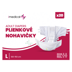 Plienkové nohavičky 20 ks - veľkosť L