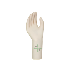 Latexové rukavice Handsafe, bez pudru 8,5, 1 ks