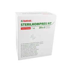 Kompres z netkaného textilu 7,5 x 7,5 cm - 2 ks