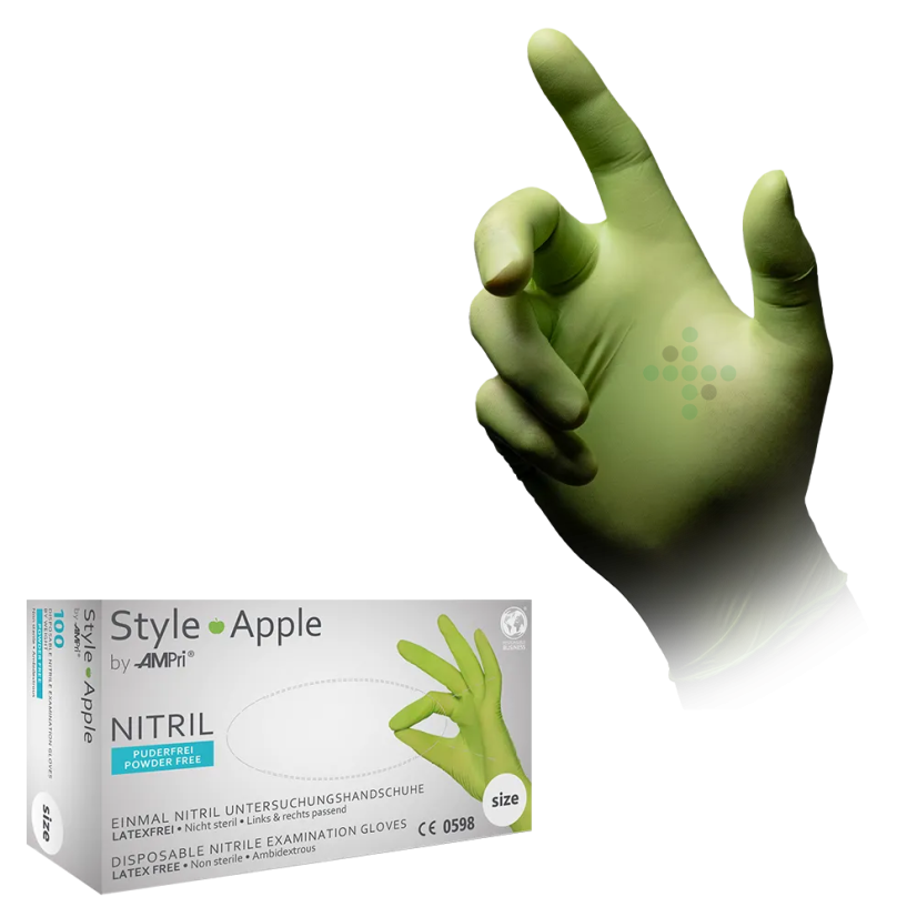 Style Apple PREMIUM nitrilové rukavice,100 ks