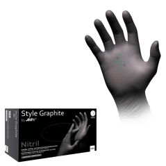 Rękawice nitrylowe Style Graphite PREMIUM, 100 szt.