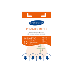 Actiomedic Elastic Zestaw plastrów na palce, 15 szt.