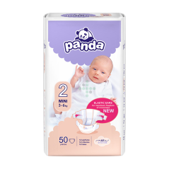 BELLA PANDA MINI 2 Detské plienky 3-6 kg, 50 ks
