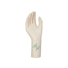 Latexové rukavice Handsafe, bez pudru 8,5, 1 ks