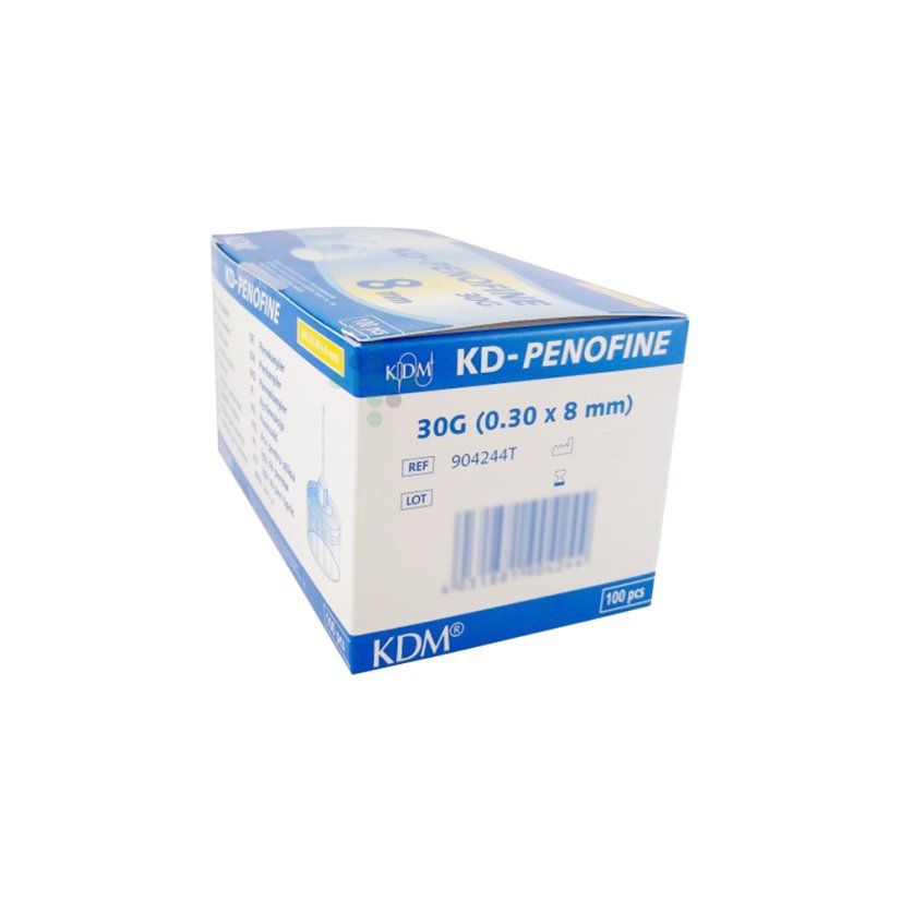 KD-PENOFINE 30G (0,3x8 mm) inzulínová ihla-100 ks