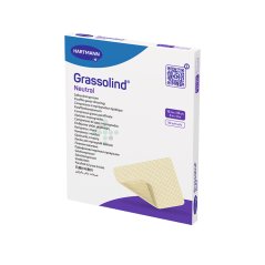 Grassolind Neutral mastný tyl 10 x 10 cm - 10 ks