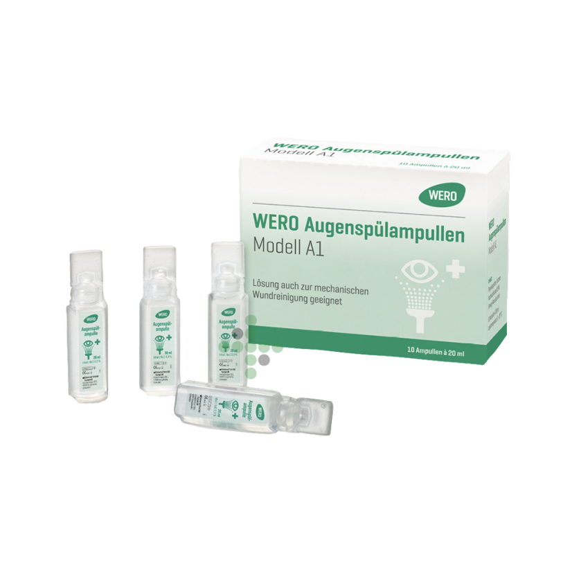 Ampulka na výplach očí NaCl 0,9% - 20 ml, sterilné