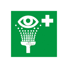 Samolepicí štítek „Eye wash“