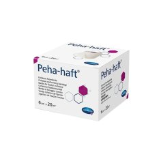 Peha-haft fixačný obväz bez latexu - 6 cm x 20 m