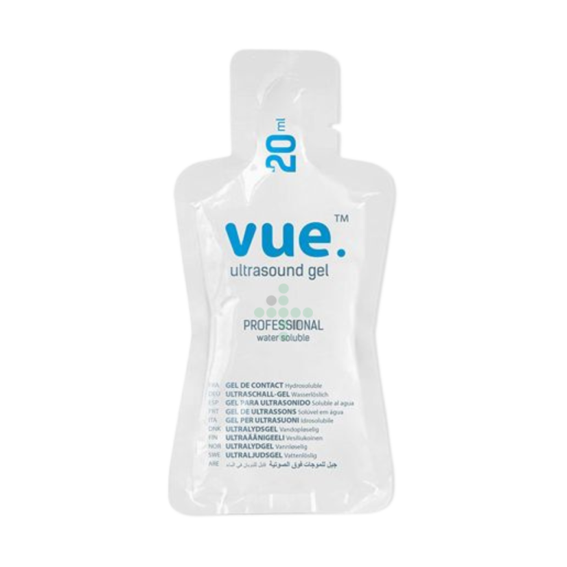 VUE Sterylny żel do ultradźwięków, 20 ml