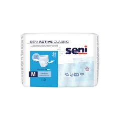 Seni Active Classic naťahovacie plienky, 10 ks