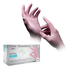 Styl Jahoda PREMIUM nitrilové rukavice, 100 ks