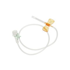 Ihla krídelková 25G x 3/4 oranžová, 50 ks
