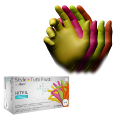 Rękawice nitrylowe Style TuttiFrutti PREMIUM-96 szt.