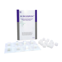 Hemostatyczny Surgispon Dental, 10x10x10 mm - 32 szt.