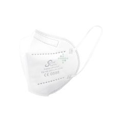Respirator SolidSafety FFP2, bez zaworu - biały