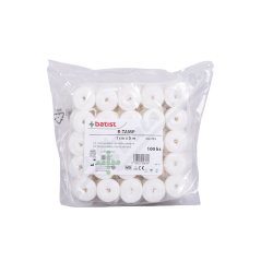 Obväz tamponádny 1 cm x 5 m, 100 ks