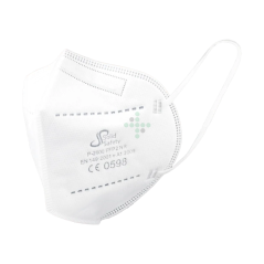 SolidSafety Respirátor FFP2, bez ventilu - biely