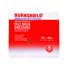 Kryt obličejové masky Burnshield na popáleniny 20x45 cm