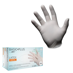 Latexové rukavice BASIC - 100 ks, více velikostí