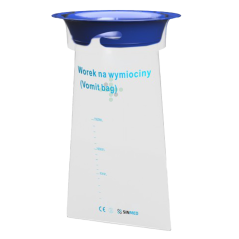 Sáček na zvracení, bílý 1500 ml - 1 ks