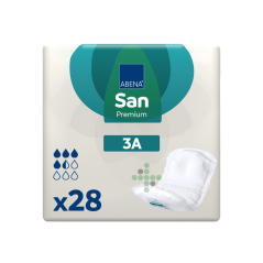 Płatki kosmetyczne Abena San Premium 3A, 28 szt.
