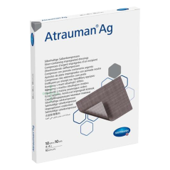 Atrauman AG 10x10 cm, 10 ks - mastný tyl na rány