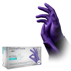 Rękawice nitrylowe Style Prune PREMIUM, 100 szt.