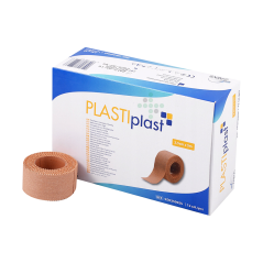 PLASTIplast náplasť textilná 2,5 cm x 5 m - 1 ks