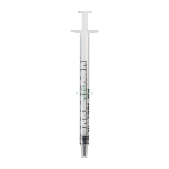 Tuberkulinová stříkačka LL 1ml - bez jehly, 100 ks
